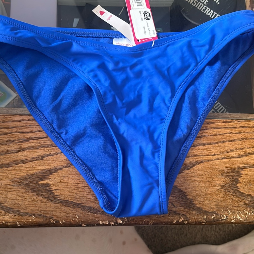 Royal blue bikini bottoms